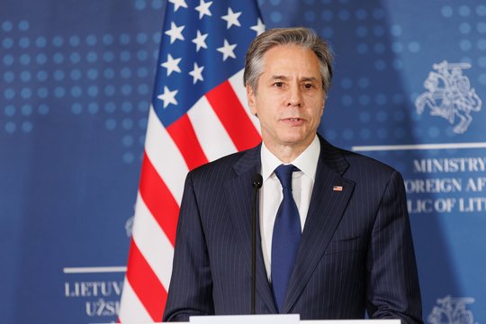 A. Blinkenas: pamatus D. Trumpo planui dėl Gazos padėjo J. Bidenas