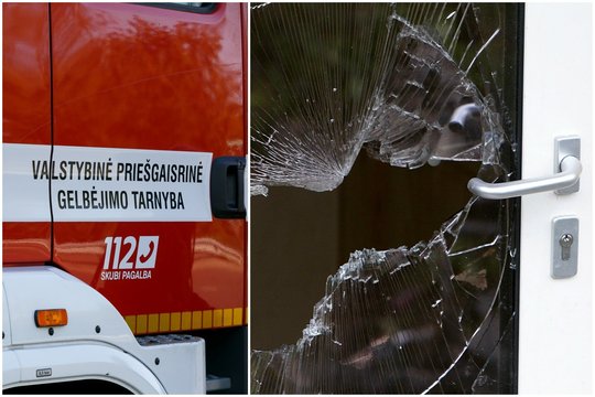 Į 14-metės ir jos mamos konfliktą Kaune advokatas įtraukė ir ugniagesius – daužė langą