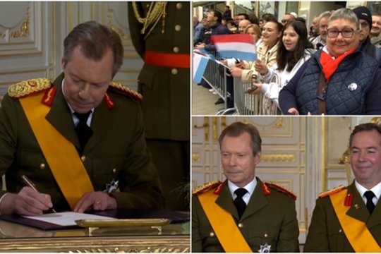 Istorinė diena Liuksemburge: didysis kunigaikštis Henri perleido sostą savo vyriausiajam sūnui