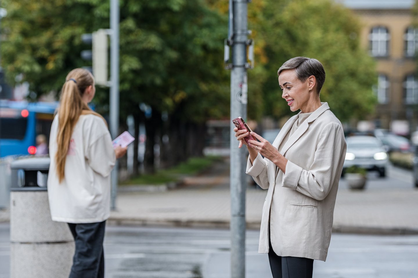 Laidos filmavimo akimirka.<br> T. Petrovskio nuotr.