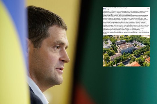 R. Žemaitaitis ėmė tiesiogiai grasinti M. K. Čiurlionio menų mokyklai, įstaiga paskelbė atsaką