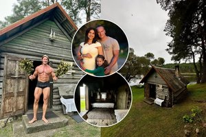 Andrius Pauliukevičius papasakojo apie išskirtinę pirtį Palūšėje ir jos ritualus: tokių Lietuvoje jau nebestato