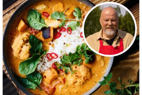 V. Radzevičius pasidalino mėgstamo daržovių troškinio receptu: paprasta, skanu, maistinga