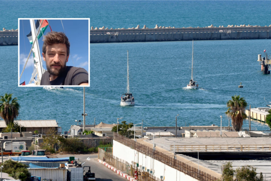 Iš ministerijos – naujausia informacija apie į Gazos Ruožą plaukusį lietuvį: šiuo metu yra kalėjime