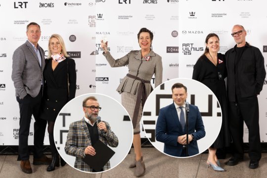 Į „ArtVilnius’25“ atidarymo šventę plūdo žinomi žmonės bei menininkai: geriausiems išdalytos solidžios premijos