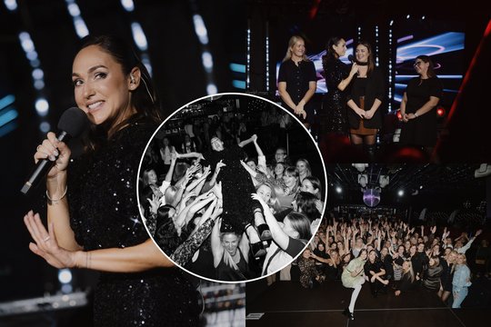 Indrės Bareikienės pasirodymas sudrebino Druskininkus: dalyvės garsią moterį nešė ant rankų