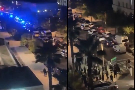 Kruvinas išpuolis Prancūzijoje: du žmonės žuvo ir dar penki sužeisti po šaudynių Nicoje