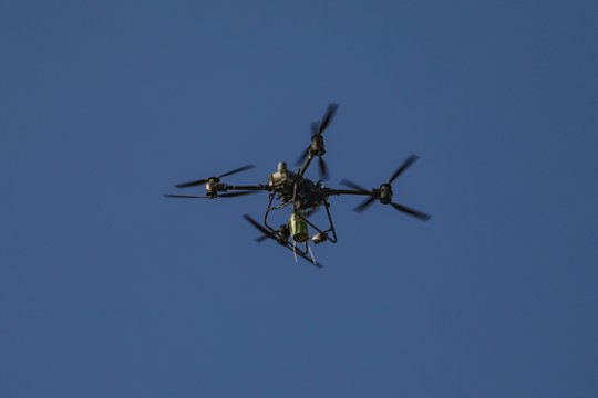 Po drono incidento Frankfurto oro uoste suimtas vyras