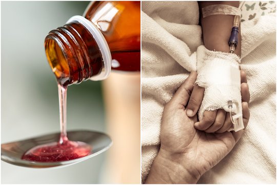 Išgėrę sirupo nuo kosulio mirė 14 vaikų: vaistas galėjo būti užterštas nuodinga medžiaga