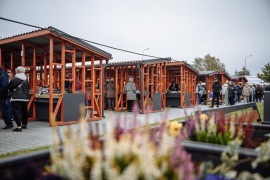 Vilniaus rajone atidaryta rekonstruota Rudaminos turgavietė