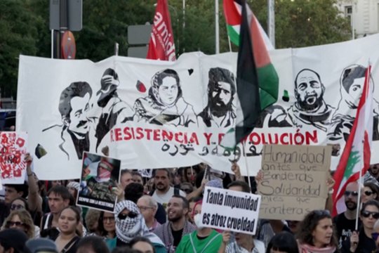 Dešimtys tūkstančių visoje Europoje protestuoja prieš karą Gazoje: Romoje – agresijos protrūkis