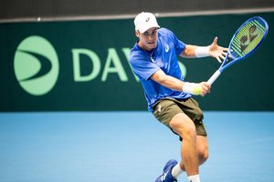 Po atkaklios kovos V. Gaubas turnyro Portugalijoje finale turėjo pripažinti varžovo pranašumą