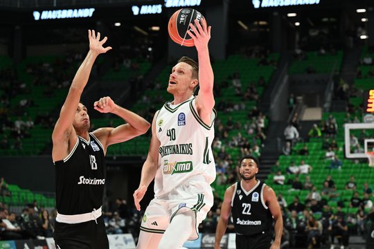 Blankus M. Grigonis su PAO nugalėjo J. Zdovco treniruojamą klubą