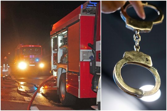 Nepilnametis klaipėdietis įtariamas sukėlęs gaisrą prekybos centre – gresia kalėjimas iki 5 metų