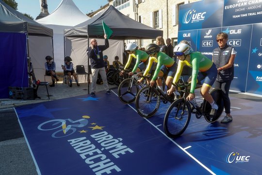 Lietuvos jaunių dviratininkės – tarp stipriausių Europoje: A. Mikutytė – devinta