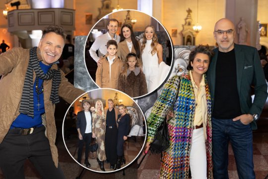 Unikalioje parodoje – būrys žinomų žmonių: pasirodė ir V. Martikonytė su mylimuoju