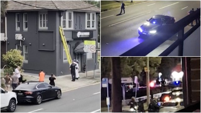 Pavojingos šaudynės Sidnėjuje: vyras paleido 50 kulkų judrioje gatvėje