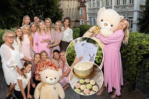 Prabangiame Vilniaus viešbutyje Vaidai Jankauskienei garsios bičiulės surengė stilingas kūdikio sutiktuves