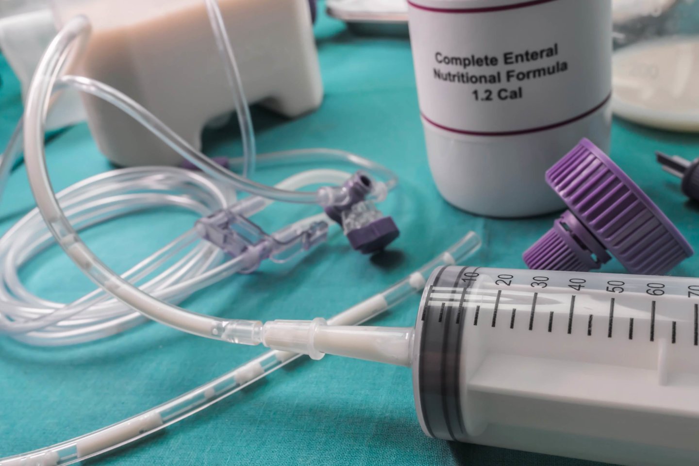 Enterinė mityba<br>Pranešimo spaudai nuotr.