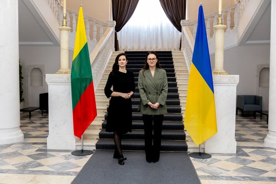 I. Ruginienės vizitas Ukrainoje – pristatė Lietuvos iniciatyvą nuo karo nukentėjusiems vaikams