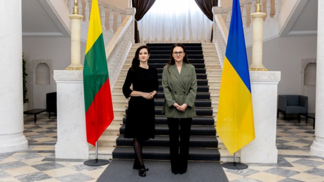 I. Ruginienės vizitas Ukrainoje – pristatė Lietuvos iniciatyvą nuo karo nukentėjusiems vaikams