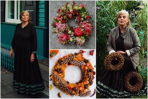 Vilnietė po darbo pasineria į kūrybą: iš gamtos dovanų gimsta užburiančios puošmenos