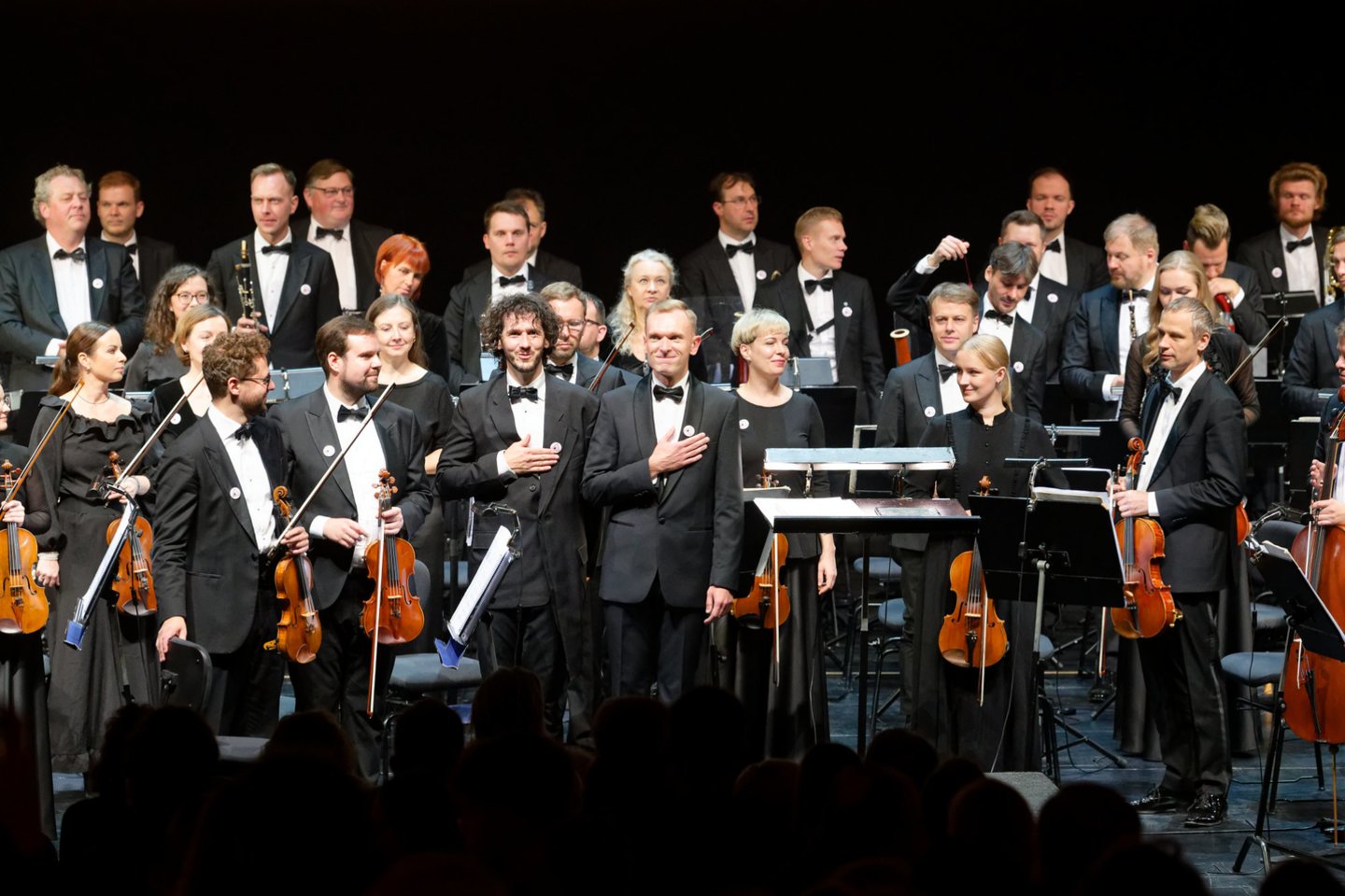 Lietuvos nacionaliniame operos ir baleto teatre surengtas koncertas „Čiurlionio visata“, skirtas Mikalojaus Konstantino Čiurlionio 150-osioms metinėms paminėti.<br>M.Aleksos nuotr.