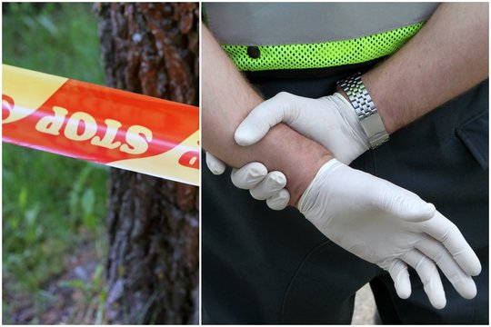 Baisus radinys Šiaulių r. drenažiniame kanale: neaiški net žmogaus lytis