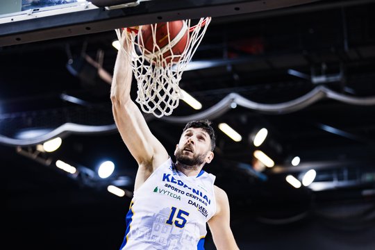 Pirmosios NKL savaitės naudingiausias žaidėjas I. Lukošius: „Anksčiau nebūtume net pagalvoję“