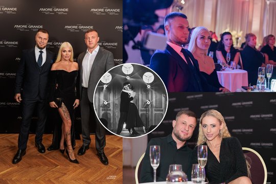 Puošnioje labdaros ir fondo vakarienėje – politikai ir medikai: akys krypo į iš kalėjimo išėjusį L. Lapinską su žmona