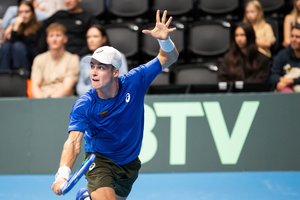 V. Gaubas pralaimėjo po neutralia vėliava pasislėpusiam rusui ir dabar turės laiko poilsiui