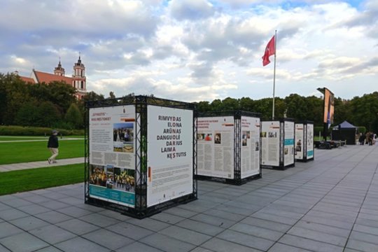 Spalis – organų donorystės mėnuo: Vilniuje atidaryta „Istorijų erdvė“, pasakojanti tikras gyvenimo dovanos istorijas
