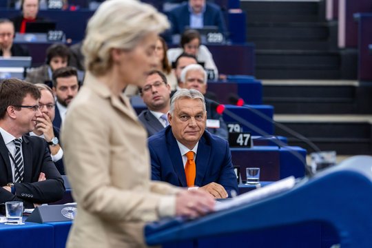 Europos Parlamentas išsaugojo V. Orbano konkurentų ir parlamentarės iš Italijos neliečiamybę