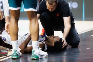 Šiurpi Vilniaus ekipos lyderio trauma neišmušė „Ryto“ iš vėžių: laimėjo pirmąjį Čempionų lygos mačą