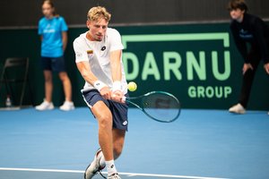 E. Butvilas pirmą setą laimėjo 6:0, tačiau iškrito iš turnyro Graikijoje