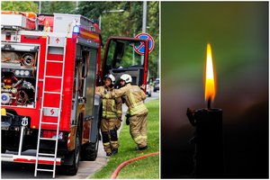 Atvykę pas ligonį Kauno r. medikai kvietėsi ugniagesius – žmogus rastas miręs