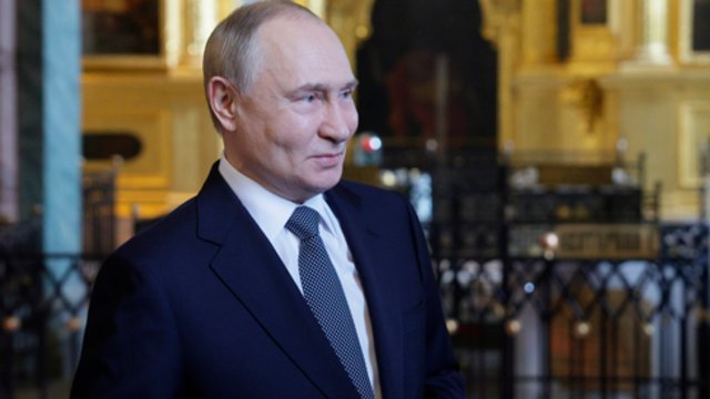 Po gimtadienio V. Putinas skelbia apie tikslus Ukrainoje: perspėja – smūgiai Rusijoje Kyjivui nepadės