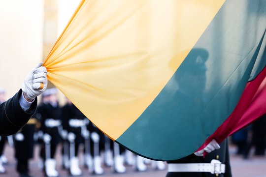 Seimo valdyba siūlo grįžti prie įstatymo pataisų, reglamentuojančių vėliavų iškėlimo tvarką