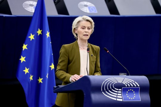 U. von der Leyen Rusijos priekabiavimą laiko ne atsitiktiniu: turime du kelius