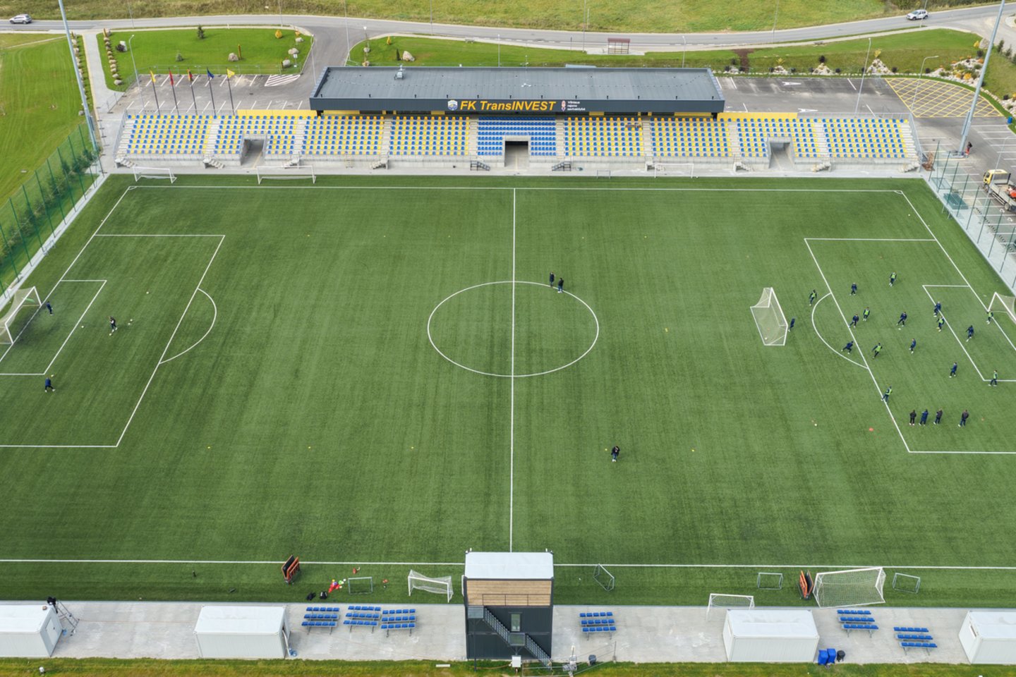 TransInvest stadionas Vilniaus rajone<br> FK TransInvest nuotr.