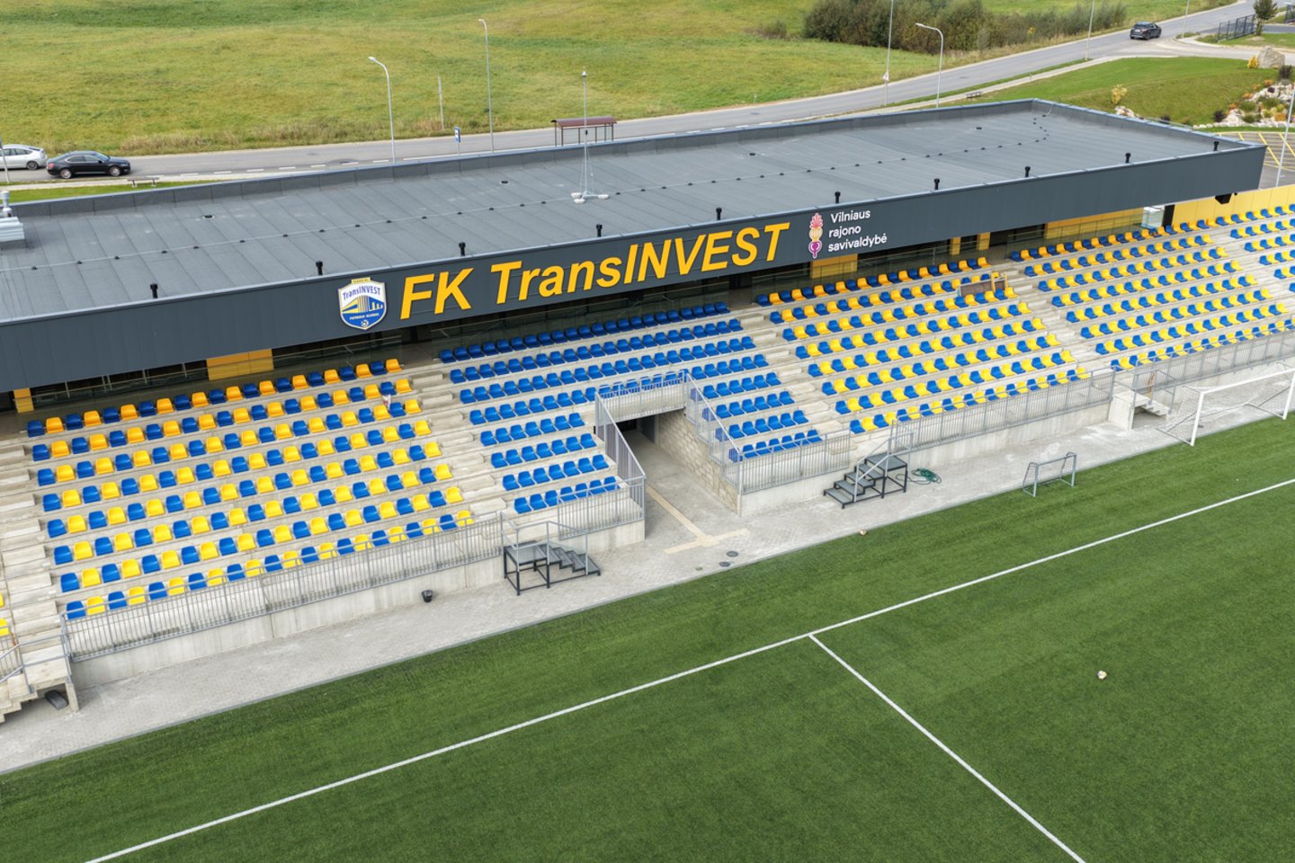 TransInvest stadionas Vilniaus rajone<br> FK TransInvest nuotr.