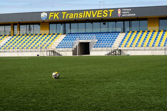 Lietuvoje išdygo naujas 1500 vietų tarptautinės klasės stadionas