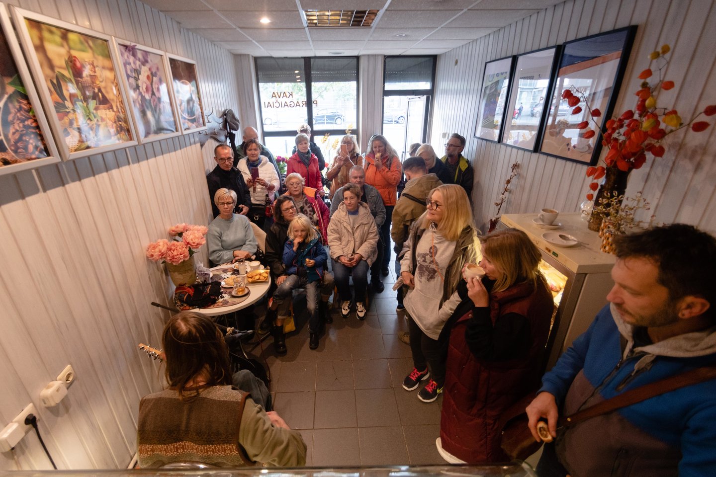 Koncertas kavinėje Viržuona.