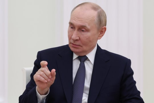 V. Putinas apsiskaičiavo dėl pergalių fronte: neapsiėjo ir be kaltinimų Ukrainai