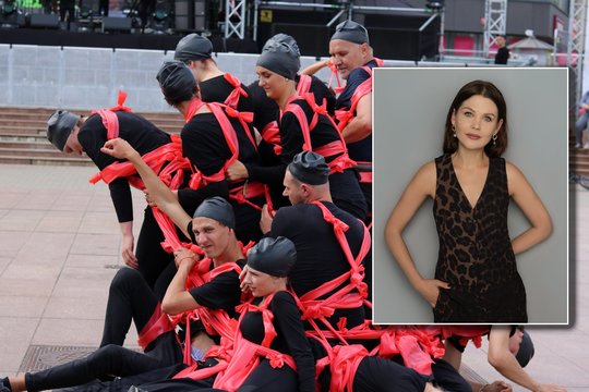 Menininkės M. Dirsytės performansas „The Ball“ kviečia į įtrauktį švietime žvelgti kūrybiškai