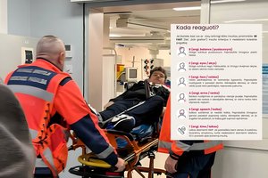 Mikroinsultą netikėtai patyręs 38-erių Aleksandras ragina įsiminti simptomus: „Tai gali išgelbėti gyvybę“