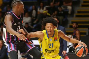 Eurolygoje nelaimėjusių komandų sumažėjo – „Maccabi“ susitvarkė su iki tol nenugalėtais tautiečiais „Hapoel“