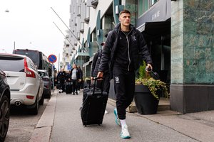 Lietuvos futbolo rinktinė atvyko į Helsinkį