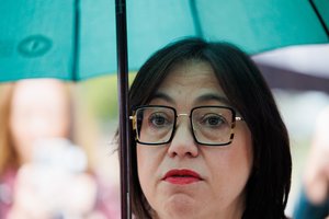 R. Popovienė nesupranta, kodėl kultūros darbuotojai protestuoja būtent prieš „Nemuno aušrą“