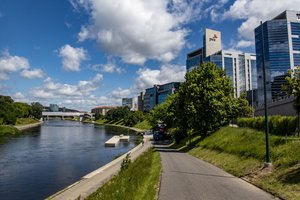 Savivaldybė pristatė projektus Neries krantinėse: siekiame paversti viena svarbiausių erdvių